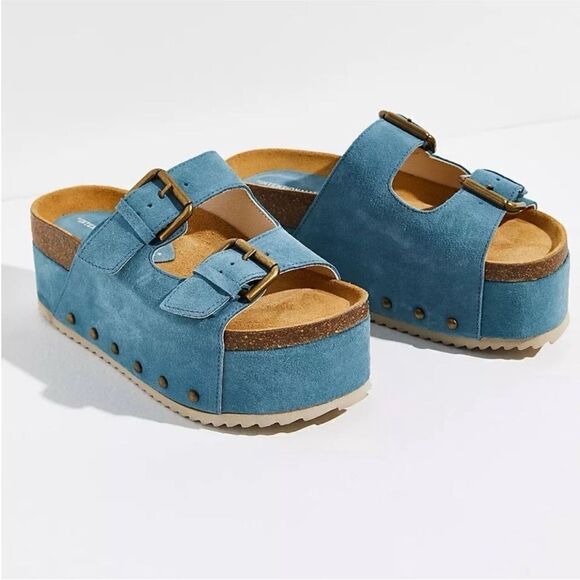 Rule Breaker Flatform Sandals US 9.5-10 - Picture 11 of 11